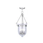 Livex Lighting 5064-91 Jefferson 3-Lumières 180W Nickel brossé Suspendu