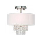 Livex Lighting Carlisle 51025-91 2-Lumières 80W Luminaire de plafond
