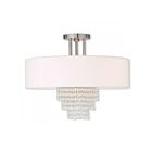 Livex Lighting Carlisle 51028-91 4-Lumières 240W Luminaire de plafond