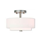 Livex Lighting MERIDIAN 51042-91 2-Lumières 80W Luminaire de plafond