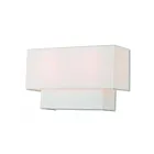 Livex Lighting MERIDIAN 51046-91 80W 2-Lumières Nickel brossé Applique Murale