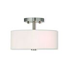 Livex Lighting Meridian 51052-91 2-Lumières 80W Luminaire de plafond