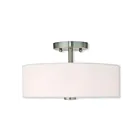 Livex Lighting Meridian 51053-91 2-Lumières 120W Luminaire de plafond