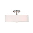 Livex Lighting Meridian 51054-91 3-Lumières 180W Luminaire de plafond