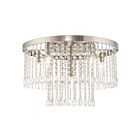 Livex Lighting Elizabeth 51070-91 6-Lumières 360W Nickel brossé Plafonnier