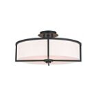 Livex Lighting Wesley 51075-07 4-Lumières 240W Luminaire de plafond