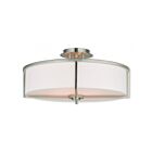 Livex Lighting Wesley 51075-91 4-Lumières 240W Luminaire de plafond