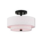 Livex Lighting Claremont 51082-92 2-Lumières 80W Luminaire de plafond