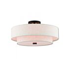 Livex Lighting Claremont 51085-92 4-Lumières 240W Luminaire de plafond
