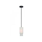 Livex Lighting 51091-92 Carlisle 1-Lumière 40W Bronze anglais Suspendu