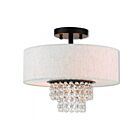 Livex Lighting Carlisle 51095-92 2-Lumières 120W Luminaire de plafond