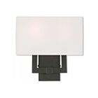 Livex Lighting ADA 51103-07 80W 2-Lumières Bronze Applique Murale
