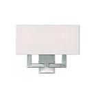 Livex Lighting Hollborn 51104-91 120W 3-Lumières Nickel brossé Applique Murale