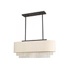 Livex Lighting 51123-92 Carlisle 3-lumières 300W Bronze anglais Lustre