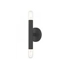 Livex Lighting Copenhagen 51132-04 120W 2-Lumières Noir Applique Murale