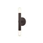 Livex Lighting Copenhagen 51132-07 120W 2-Lumières Bronze Applique Murale