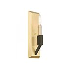 Livex Lighting Beckett 51161-12 60W 1-Lumière Laiton satiné et bronze Applique Murale
