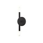 Livex Lighting Copenhagen 51172-04 120W 2-Lumières Noir Applique Murale