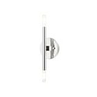 Livex Lighting Copenhagen 51172-05 120W 2-Lumières Chrome poli Applique Murale