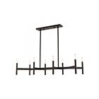 Livex Lighting 51178-07 Copenhagen 8-lumières 480W Bronze Lustre