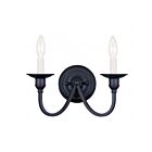 Livex Lighting Cranford 5142-67 120W 2-Lumières Bronze ancien appliqué à la main Applique Murale