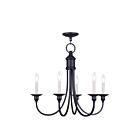 Livex Lighting 5145-67 Cranford 5-lumières 300W Bronze ancien appliqué à la main Lustre