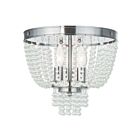 Livex Lighting Valentina 51864-91 3-Lumières 180W Nickel brossé Plafonnier