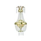 Livex Lighting Valentina 51872-28 60W 1-Lumière Or d’hiver appliqué à la main Applique Murale