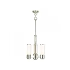 Livex Lighting 52103-35 Weston 3-lumières 180W Nickel poli Lustre