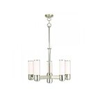 Livex Lighting 52105-35 Weston 5-lumières 300W Nickel poli Lustre