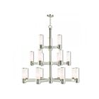 Livex Lighting 52119-35 Weston 17-lumières 1020W Nickel poli Lustre