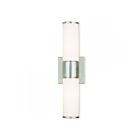 Livex Lighting Weston 52122-91 120W 2-Lumières Nickel brossé Applique Murale