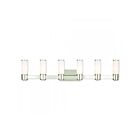 Livex Lighting 52126-35 Weston 6-Lights 360W Nickel poli Luminaire de vanité