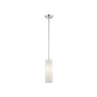Livex Lighting 52130-91 Meridian 1-Lumière 40W Nickel brossé Suspendu