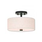 Livex Lighting Meridian 52133-92 2-Lumières 80W Luminaire de plafond