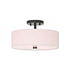 Livex Lighting Meridian 52134-92 2-Lumières 120W Luminaire de plafond