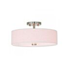 Livex Lighting Meridian 52135-91 3-Lumières 180W Luminaire de plafond