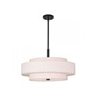 Livex Lighting 52138-92 Monroe 5-Lumières 300W Bronze anglais Cabriolet Suspendu