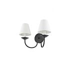 Livex Lighting Mendham 5272-04 120W 2-Lumières Noir Applique Murale