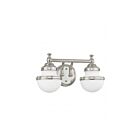 Livex Lighting 5712-05 Oldwick 2-Lights 150W Chrome poli Luminaire de vanité