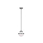 Livex Lighting 5724-91 Oldwick 1-Lumière 100W Nickel brossé Suspendu