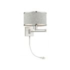 Livex Lighting Park 60429-91 100W 1-Lumière Nickel brossé Applique Murale
