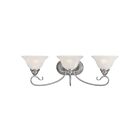 Livex Lighting 6103-91 Coronado 3-Lights 300W Chrome poli Luminaire de vanité