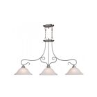 Livex Lighting 6108-91 Coronado 3-lumières 300W Nickel brossé Lustre