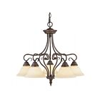 Livex Lighting 6135-58 Coronado 5-lumières 500W Bronze impérial Lustre