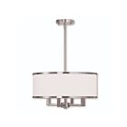 Livex Lighting 62615-91 Ridge 4-lumières 240W Nickel brossé Lustre