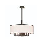Livex Lighting 62616-07 Ridge 7-Lumières 410W bronze Cabriolet Suspendu