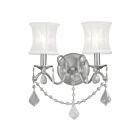 Livex Lighting Newcastle 6302-91 120W 2-Lumières Nickel brossé Applique Murale