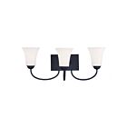 Livex Lighting 6483-04 Ridgedale 3-Lights 300W Laiton poli Luminaire de vanité