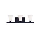Livex Lighting 6493-04 Ridgedale 3-Lights 300W Chrome poli Luminaire de vanité
